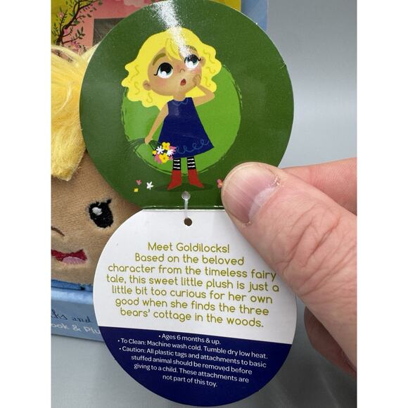 Goldilocks and the Three Bears Book & Plush Play Set 2023 - Picture 6 of 9